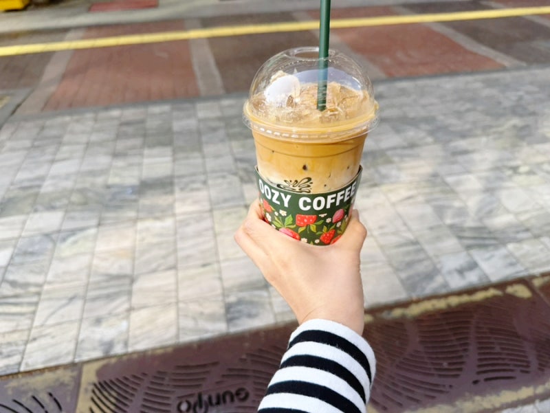 우지커피 딥카페라떼 디카페인 딥라떼 가격 맛 마셔보니~