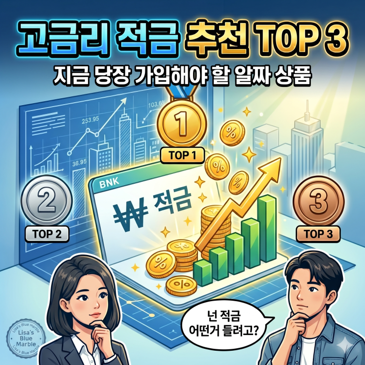  2026년 5월 적금 추천 TOP 3: 고금리 특판 총정리