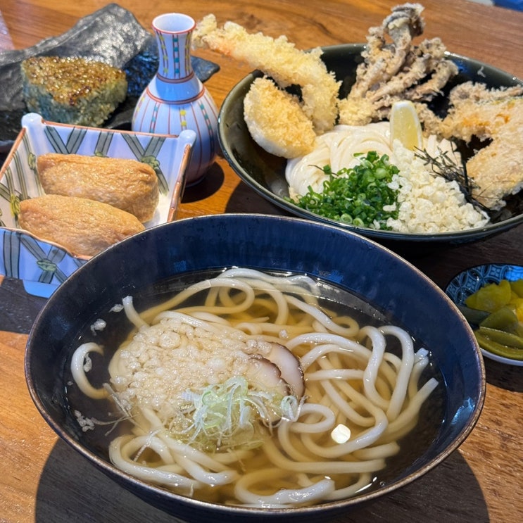  잠실 송리단길 맛집 키타이 잠실본점 : 쫄깃한 자가제면 우동 돈까스 찐맛집 데이트 후기