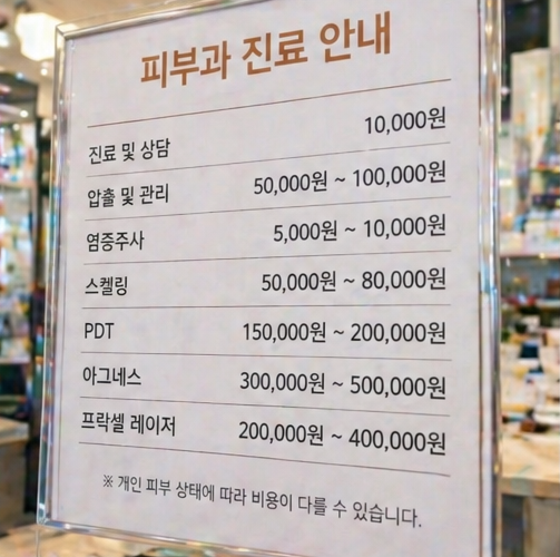 성인 여드름 탈출기 치료비용부터 실비 보험 청구 꿀팁까지 인플루언서가 알려주는 노하우