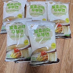 곤약면 두부면 저탄수화물식단 추천! 발효곤약두부면 솔직후기