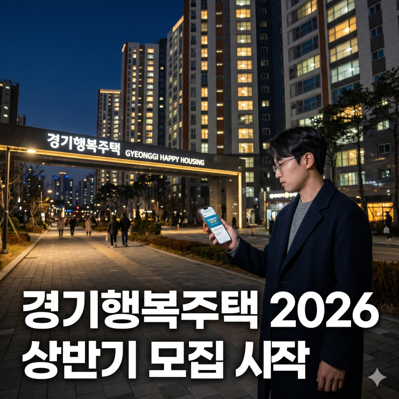 경기행복주택 청년매입임대 2026 모집 일정 자격 총정리