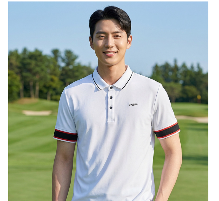 pgr 남성 골프 반팔 티셔츠 봄 여름 골프웨어 이월상품 288