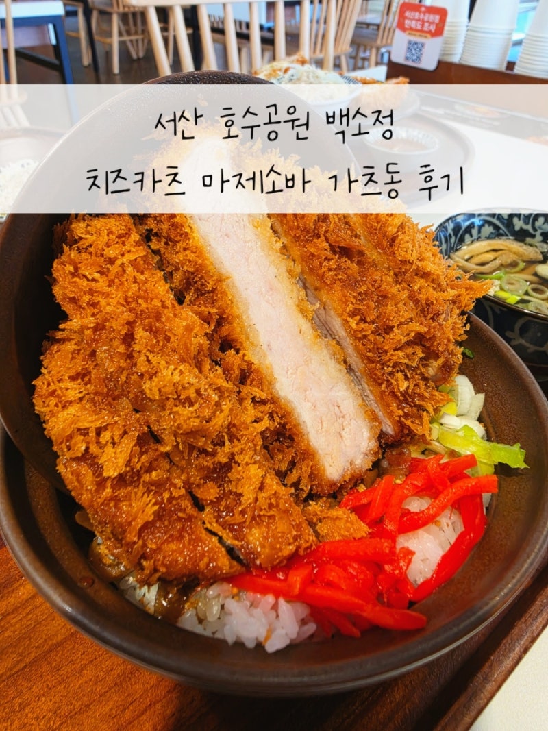 서산호수공원 점심 맛집 추천 백소정