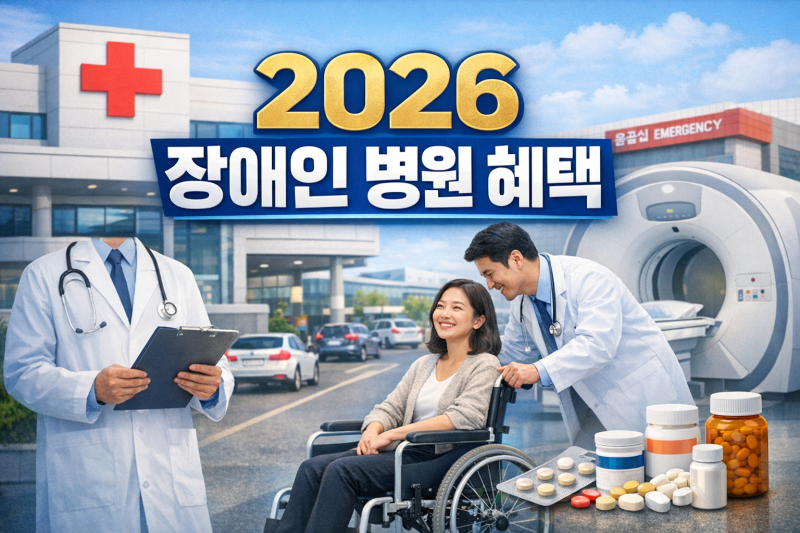 장애인 등록 후 받을 수 있는 교통·세금·병원 혜택 한눈에 보기