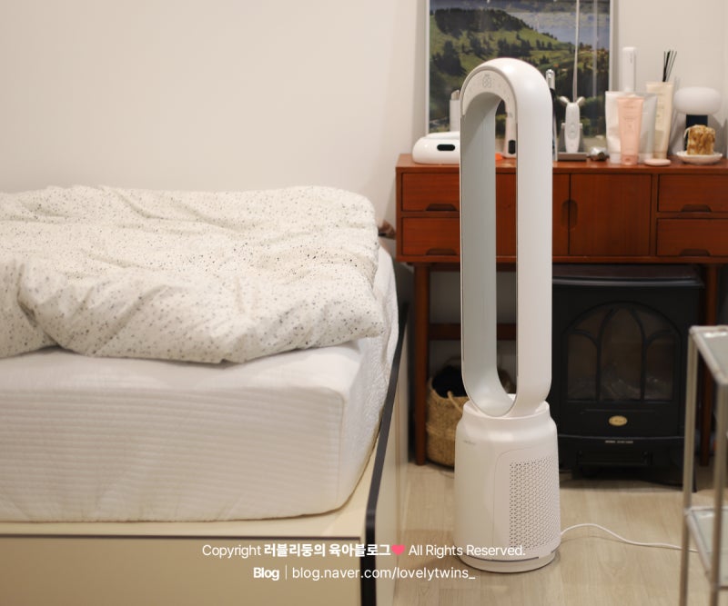 무풍 선풍기 위도어 퓨어타워 실사용 후기 안전한 선풍기추천