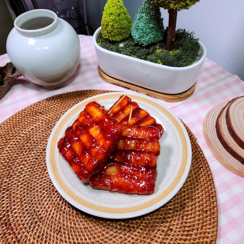 분식집 떡꼬치 소스 레시피 편스토랑 옛날 떡꼬치 만들기