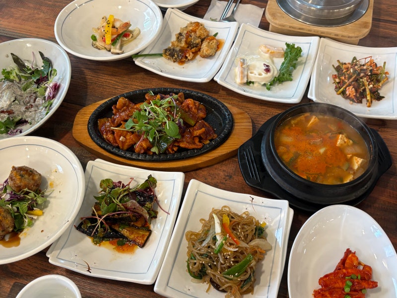 충남 서산 한정식 맛집 자연뜰 데이트코스 추천
