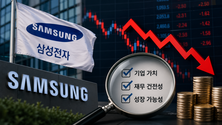  삼성전자 노조 파업… 지금 팔면 늦는다?  떨어질 때 꼭 봐야 할 투자 기준