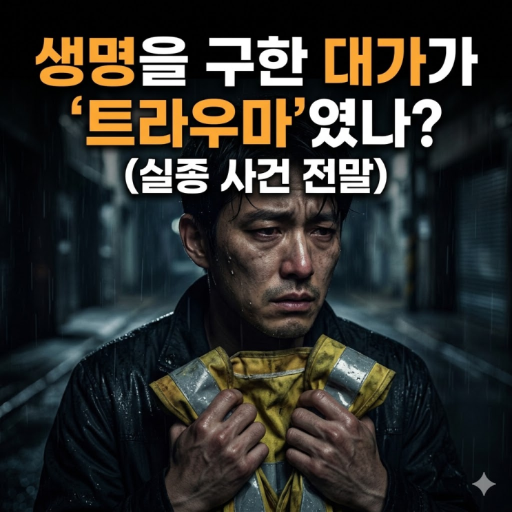  [이태원 구조자 실종] 8일째 행방불명된 30대 남성, '생존자 죄책감'이 남긴 비극과 PTSD 신호