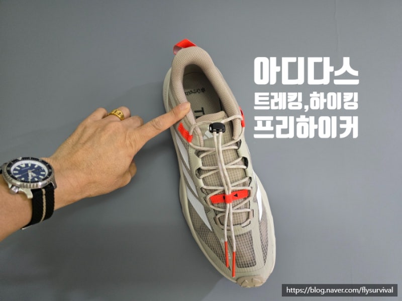 아디다스 테렉스 프리하이커 SL 고어텍스 하이킹화, 아들 선물 트레킹화 구매 후기