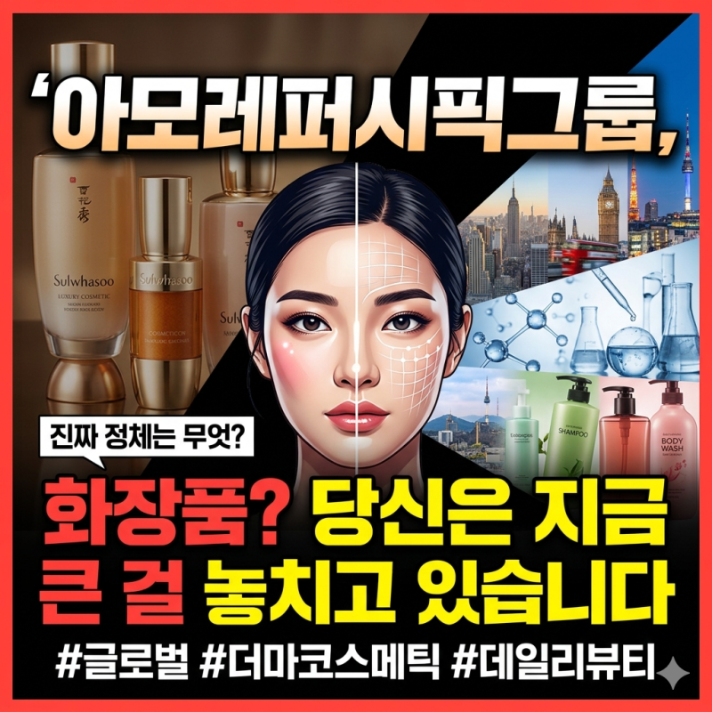 아모레퍼시픽그룹, 화장품 회사로만 보면 놓치는 것