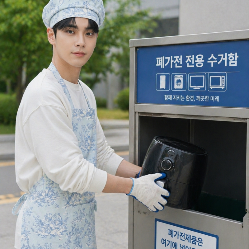 에어프라이기 버리는법: 무료 수거부터 분리배출까지 완벽 가이드 (2026)
