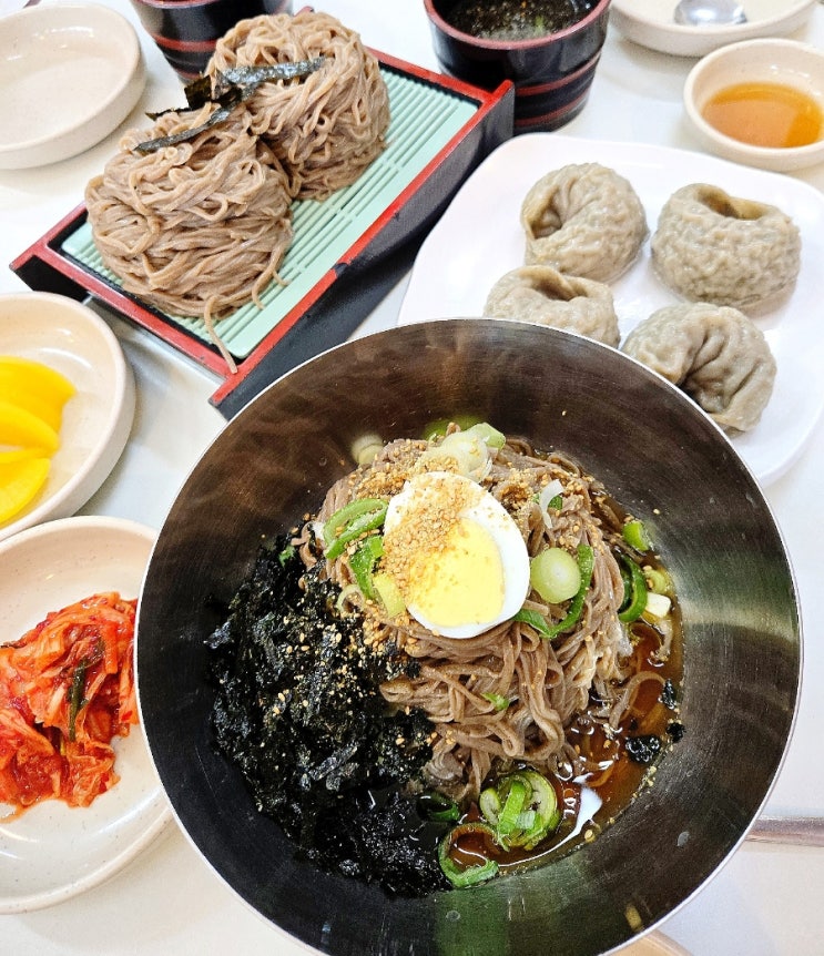 청주 막국수 맛집 소바는 여기지! 금천동 봉평메밀 본점