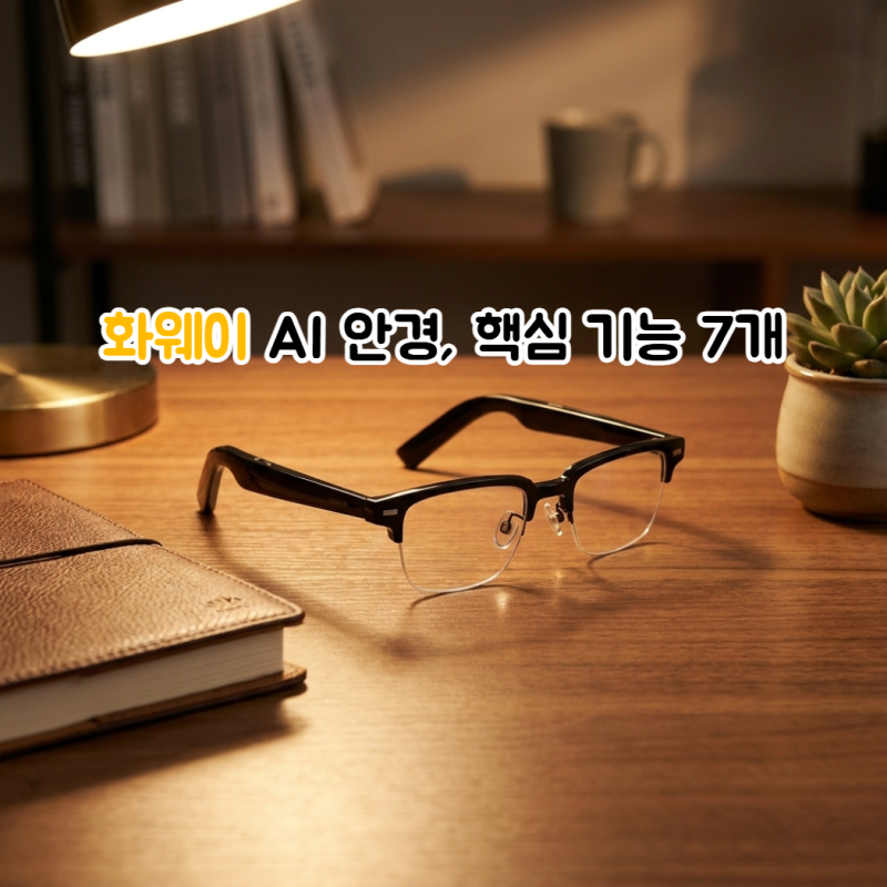 화웨이 AI 안경, 칼로리 추정까지 되는 안경의 시대