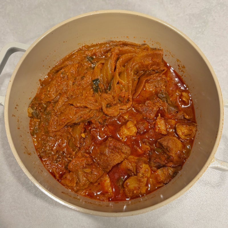 [돼지고기 김치찜] 앞다리살로 잡내 없이 만드는 레시피