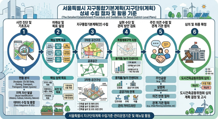  [서울시 지구단위계획 수립 및 관리운영기준] 운영기준 상세 분석2(25.01기준)