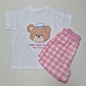20개월 남매둥이 여름 옷 여름 상하복 등원룩 추천 밀크마일 삠뽀요 폴로 카라 티셔츠(24개월 ....