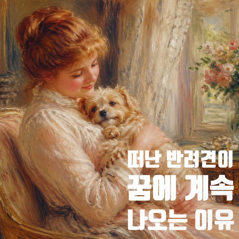 강아지 꿈 해몽: 무지개다리 반려견이 나온 이유와 심리