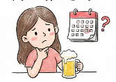 생리 중에 술을 마셔도 될까....