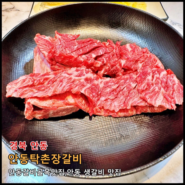  [안동] 안동갈비골목맛집,안동 생갈비 맛집 '안동탁촌장갈비'
