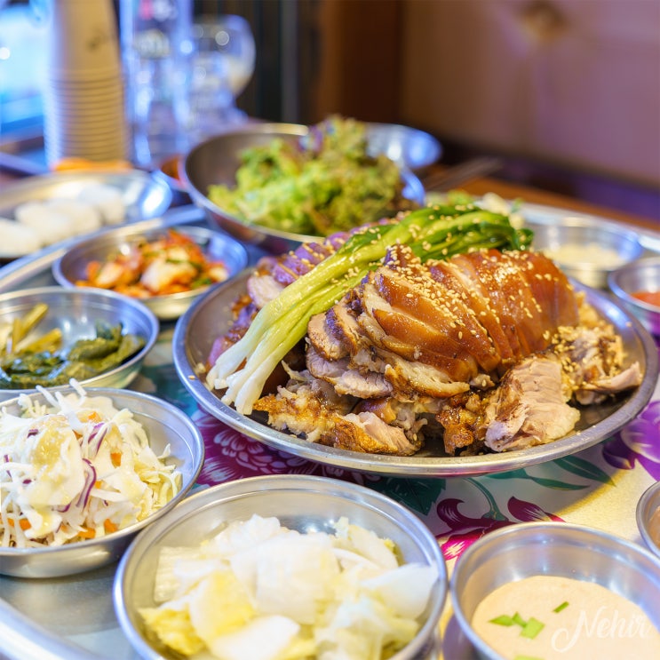 강남 신논현 맛집 완미족발 신논현역 고기 맛집