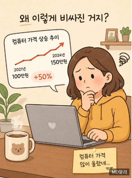  최근 컴퓨터 가격 상승, 왜 이렇게 오르는 걸까?