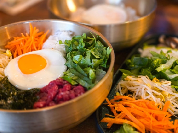  개항로 맛집 파랑새방앗간 동인천 한우 육회 비빔밥 내돈내산 후기
