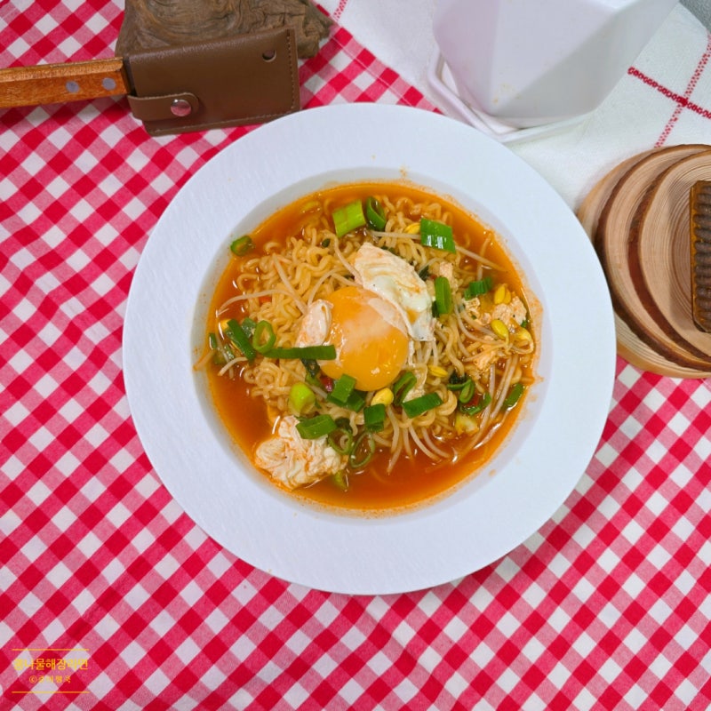 콩나물 해장라면 레시피 라면 맛있게 끓이는법