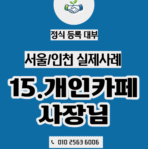  실제사례 | 디저트 카페 개인 사장님, 사업자 대출로 재투자 성공