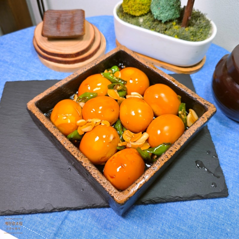 초간단 달걀장조림 만들기 백종원 꽈리고추 계란장조림 레시피