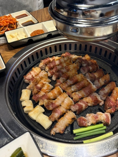 [250도 평거점] 직원분이 직접 구워주시는 삼겹살 맛집