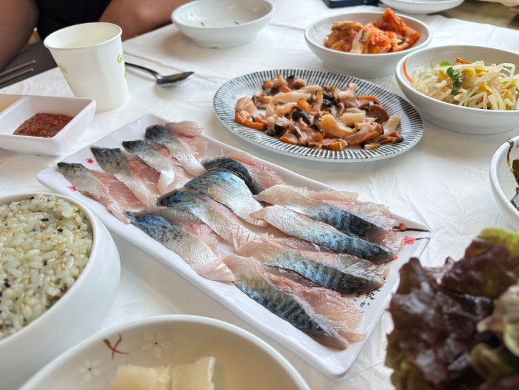  제주도 함덕 해산물 회국수 추천 맛집 | '곰막'