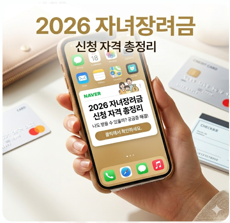  2026 자녀장려금 신청 자격 총정리