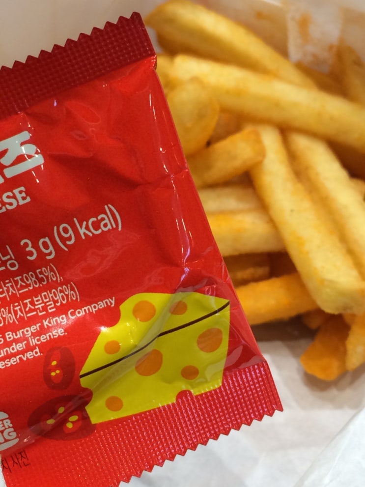  버거킹 쉐이킹프라이 매콤치즈 칼로리 맛 가격 내돈내산 후기