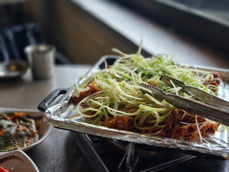 [돌다리집] 파불고기가 유명한 구리 밥집