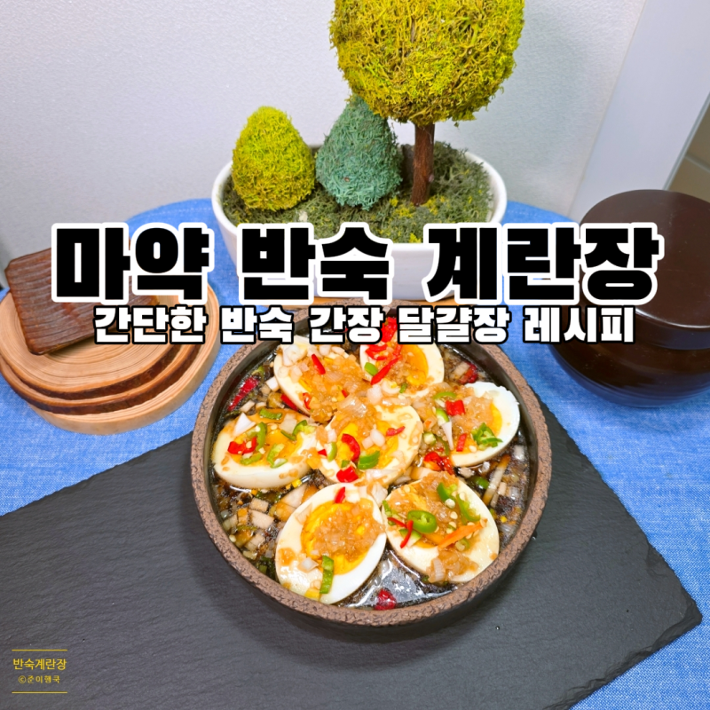 간장 계란장 만들기 마약 반숙 달걀장 황금 레시피