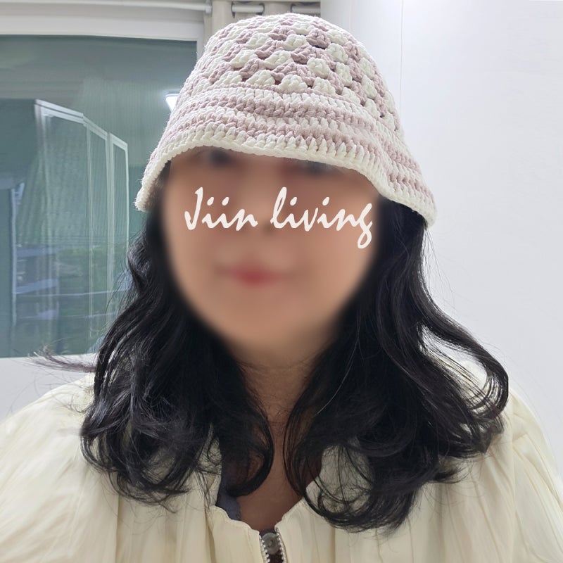 코바늘 모자 뜨기 하루 만에 완성하는 여름모자 도안