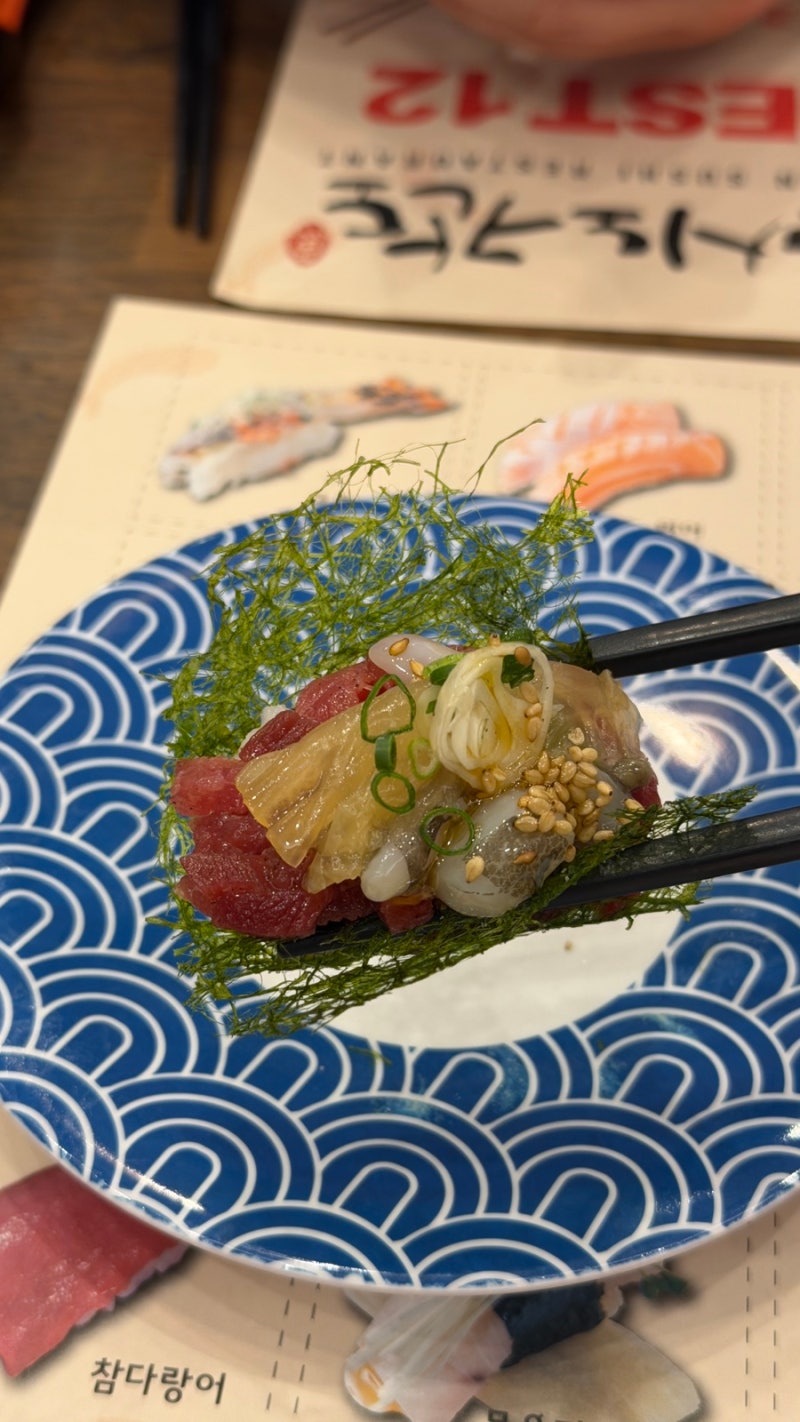 일산 호수공원 근처 가성비 최고 맛집 스시노칸도 회전 초밥 먹고 왔어요