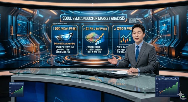 <b>서울반도체</b> 주가 어디까지 올라갈까? 분석과 전망