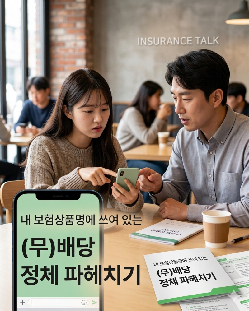 [보험 상식] 내 보험 이름 앞 '(무)'의 정체! 무배당 vs 유배당, 차이점 완벽 정리