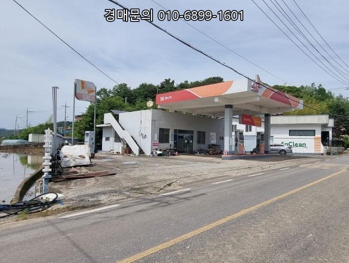  경남 하동 고전면 명교리, 탁월한 도로 접근성과 개발 잠재력 품은 주유소 경매! 2024타경2554