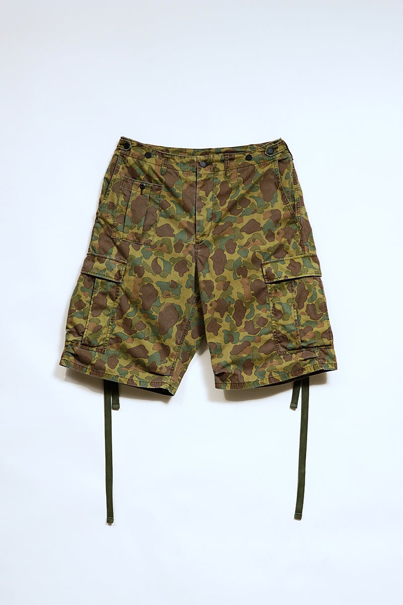 나이젤카본 덕 헌터 아미 카고 숏 팬츠 - 그린 Nigel Cabourn ARMY CARGO PANT - DUCK HUNTER