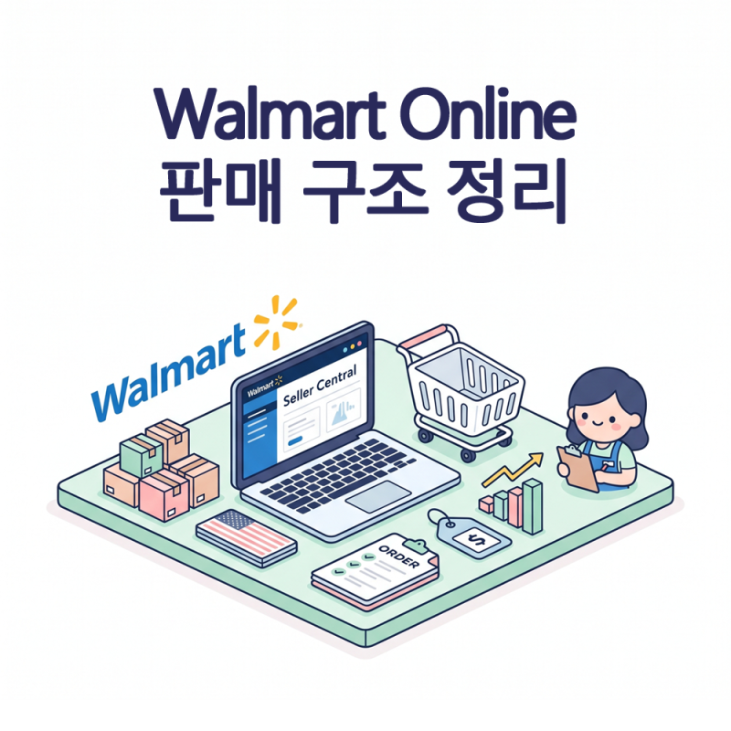 [미국수출] 월마트 온라인 마켓플레이스 구조 정리