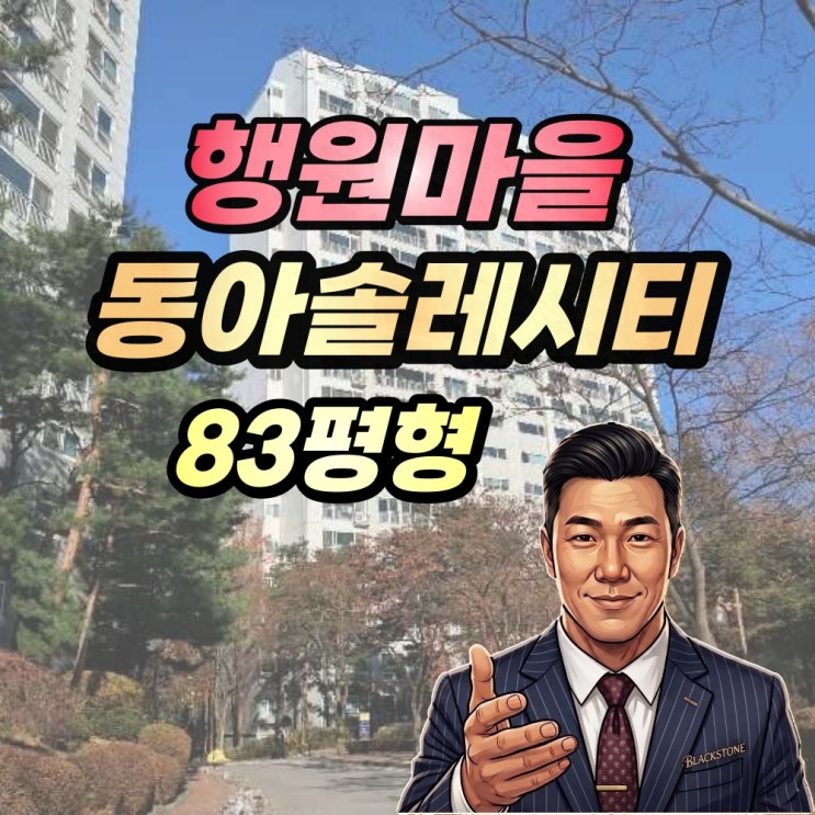  용인 보정동 동아솔레시티 83평형 경매 2024타경12834