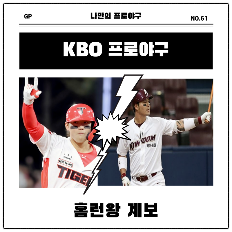 KBO 홈런왕 역대 기록 총정리 │ 박병호부터 김도영까지 계보 완전분석
