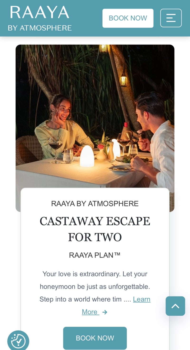 몰디브 리조트 학과 졸업 신혼여행 몰디브 리조트 추천 라야 바이 앳모스피어(Raaya by Atmosphere....