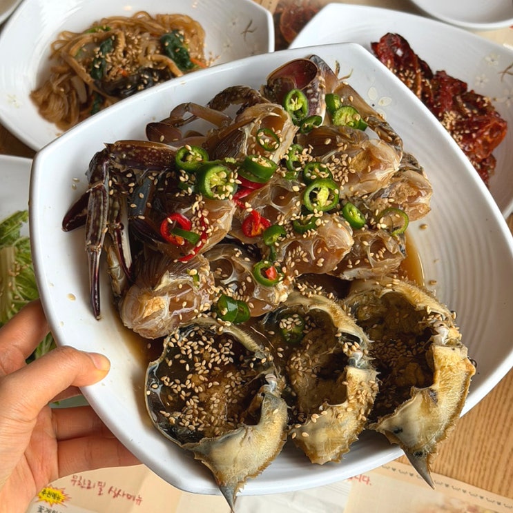  부산 게장 무한리필 꽃게와사랑에빠지다ㅣ주차편한 달맞이길 맛집