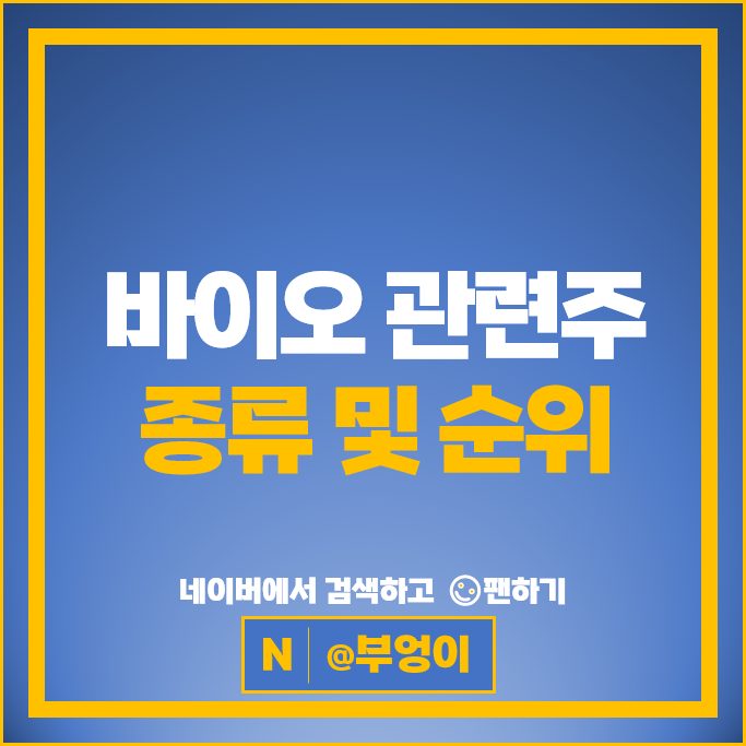 바이오 관련주, 코스피 최고치 경신 중인데 흐름 좋지 않은 종목