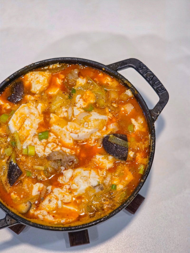 차돌 순두부찌개 끓일 때마다 실패한다면 필독! 요리 초보를 위한 '치트키' 공개